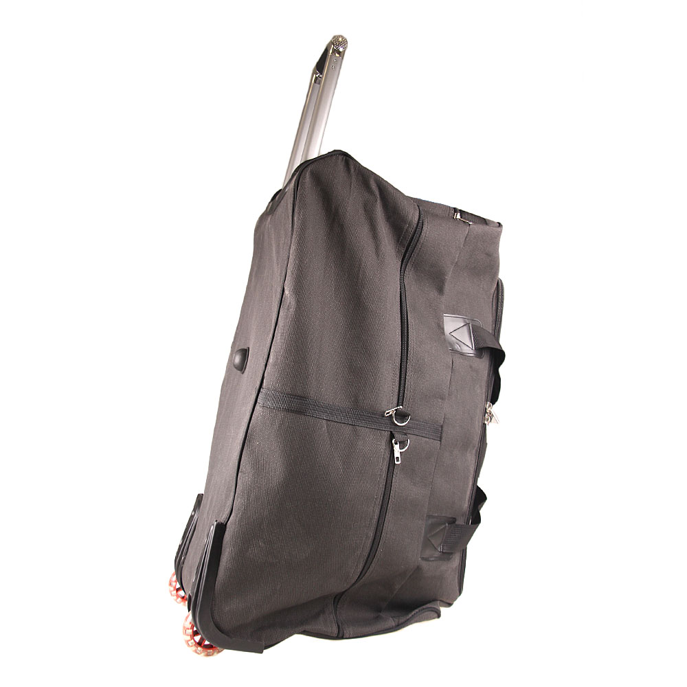 Cestovní taška na kolečkách 65 cm šedá - náhled 3