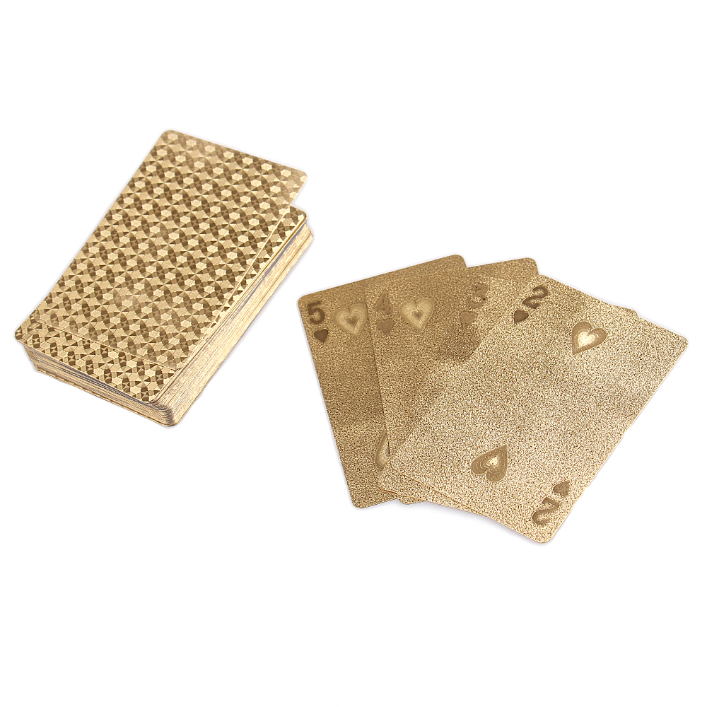 Hrací karty zlaté - náhled 5