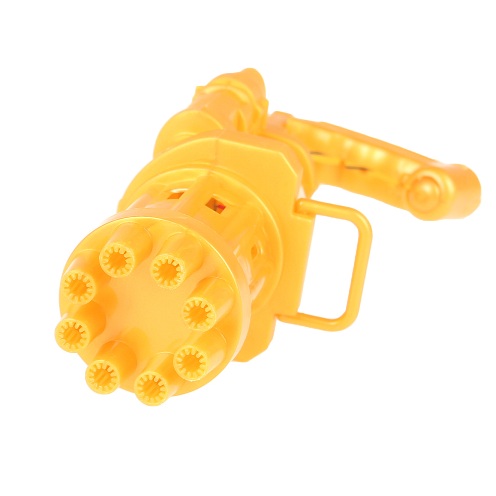 Dětská elektrická bublinková pistolka zlatá - náhled 2