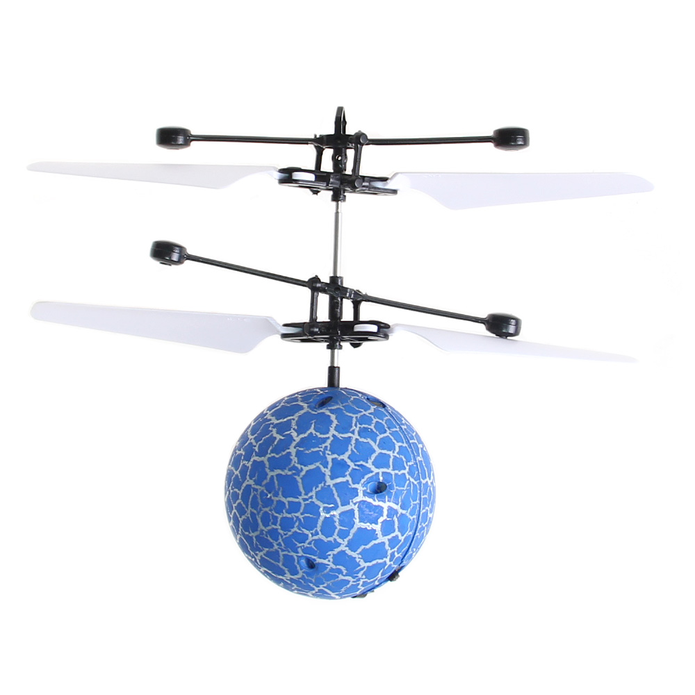 Létající LED koule tmavě modrá - náhled 5