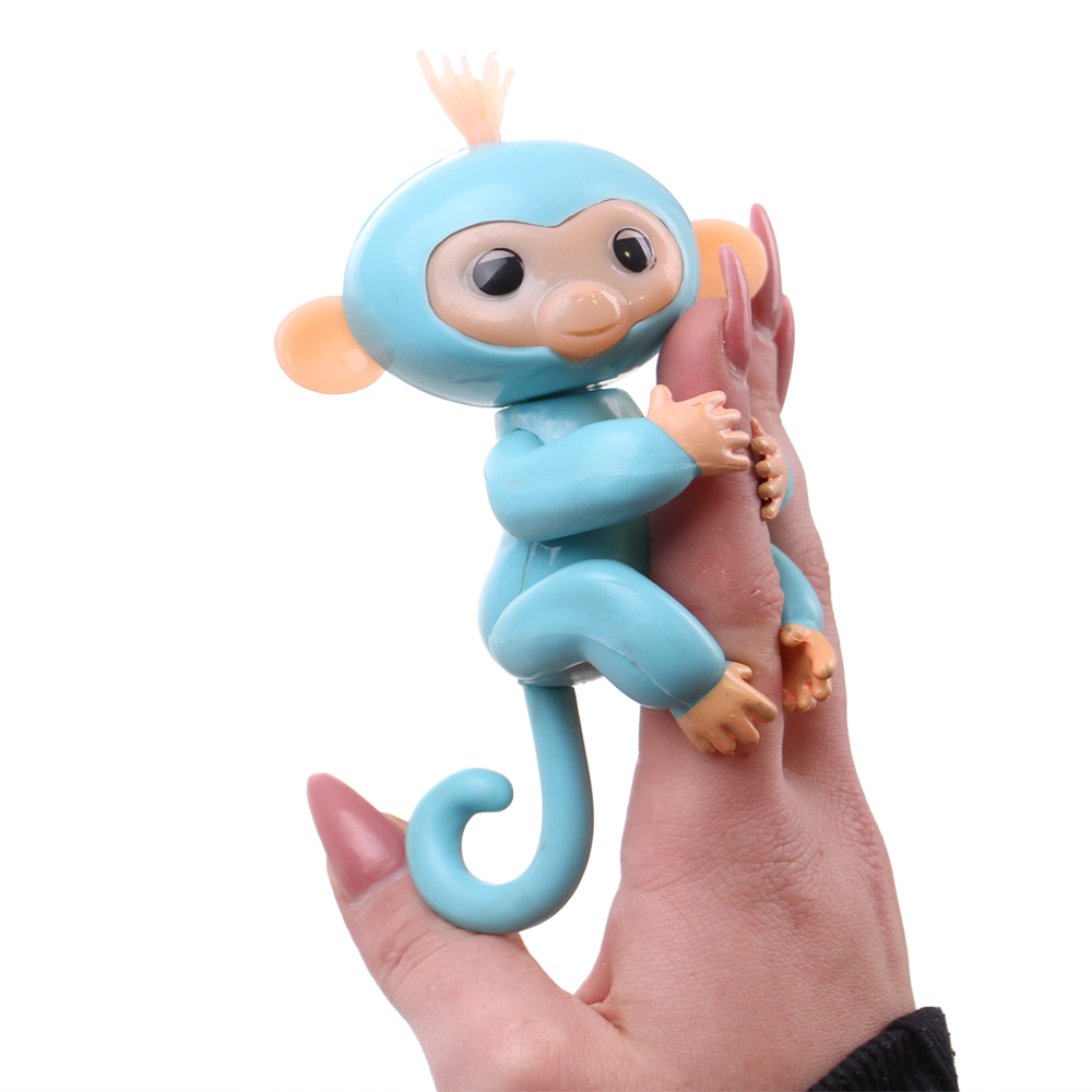 Opička na prst světle modrá - náhled 1