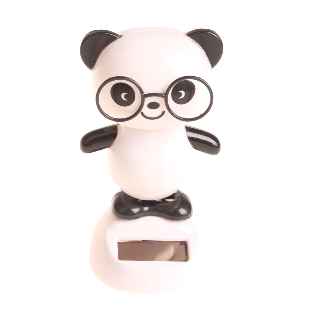 Solární tančící dekorace panda s brýlemi - náhled 1