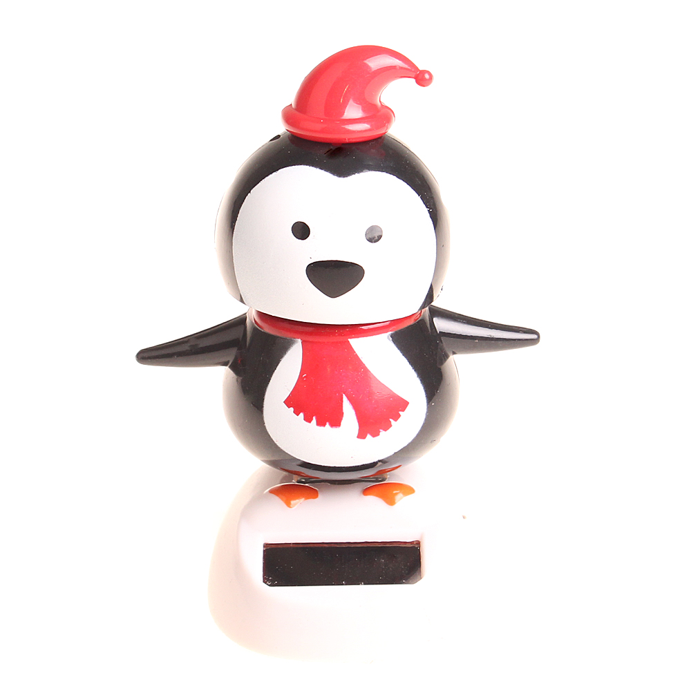 Solární tančící dekorace tučňák - náhled 1