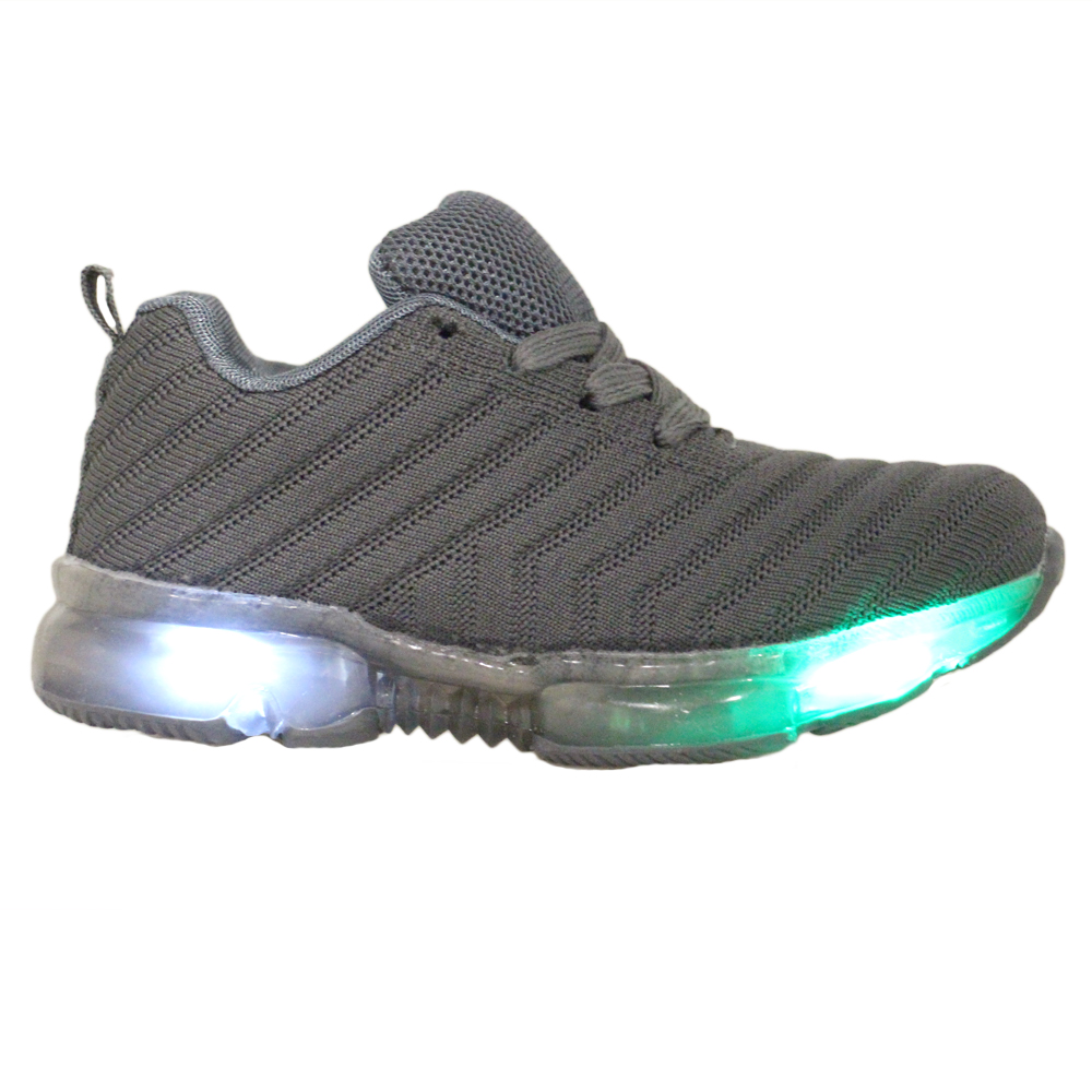 Dětské svítící boty sportovní var.2 šedé - náhled 1