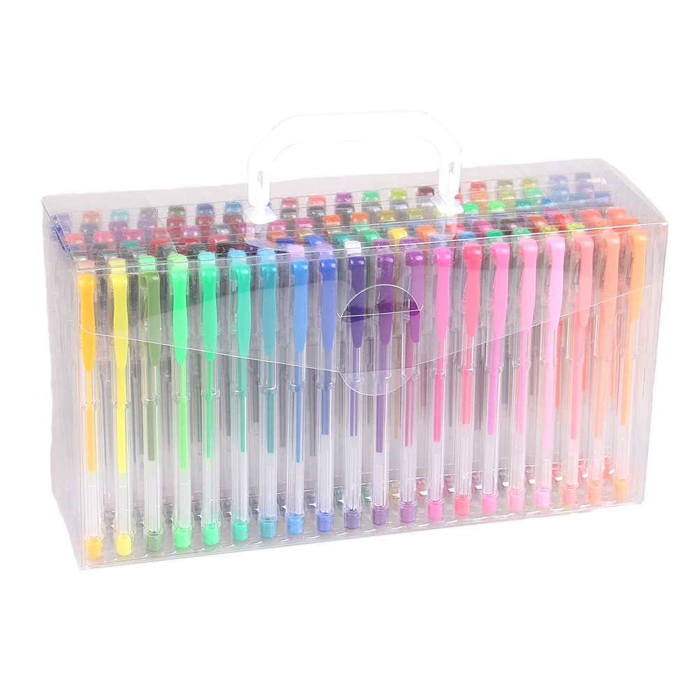 Barevné gelové propisky 140ks - náhled 1
