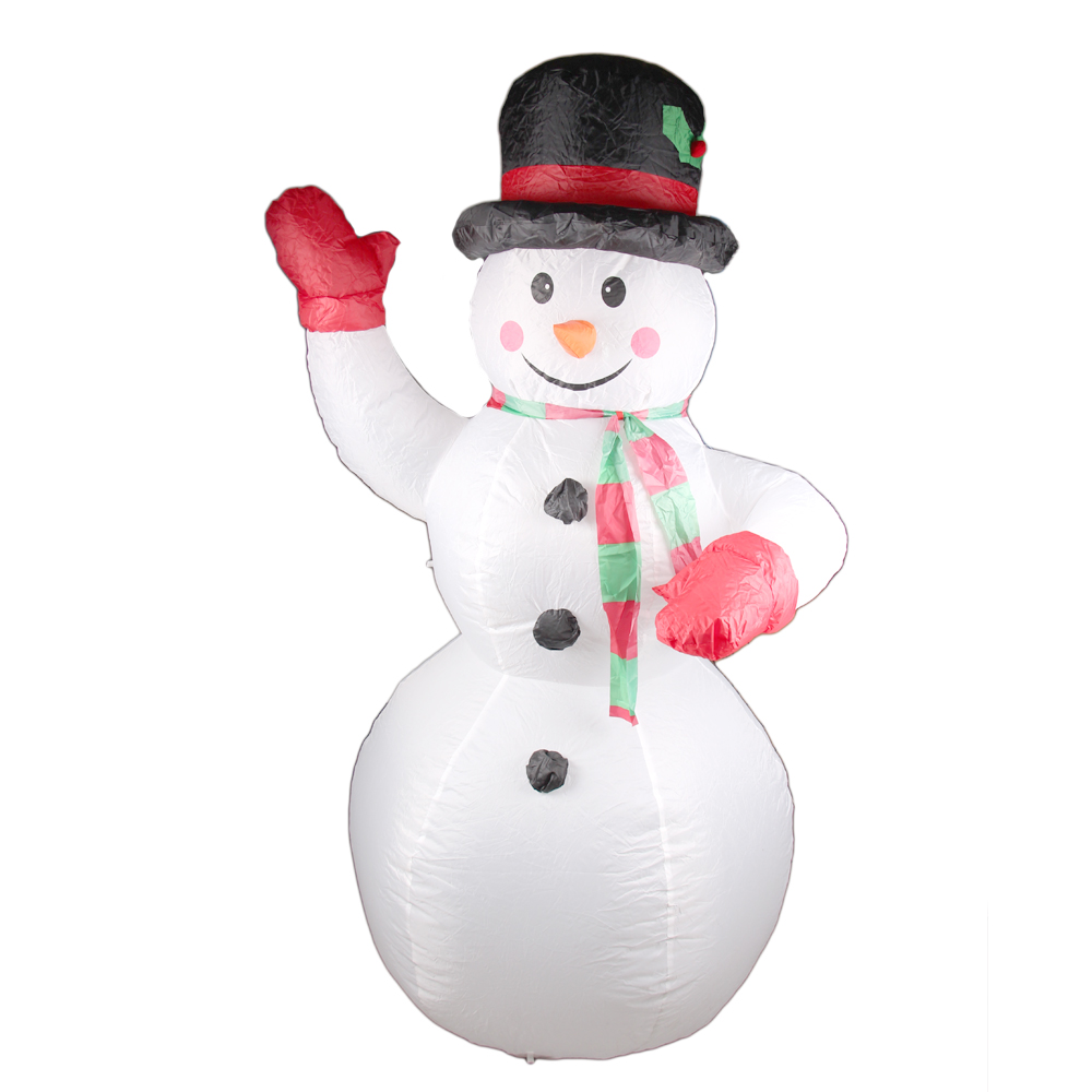 Nafukovací sněhulák s LED osvětlením - náhled 2