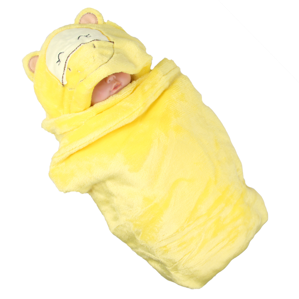 Dětská deka Happy Baby žlutá – lvíček - náhled 3