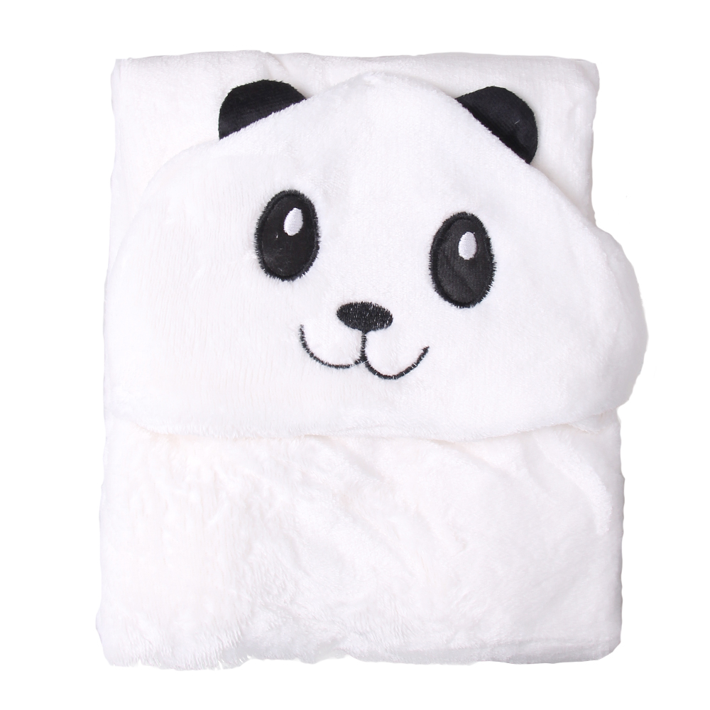 Dětská deka Happy Baby bílá – panda - náhled 1