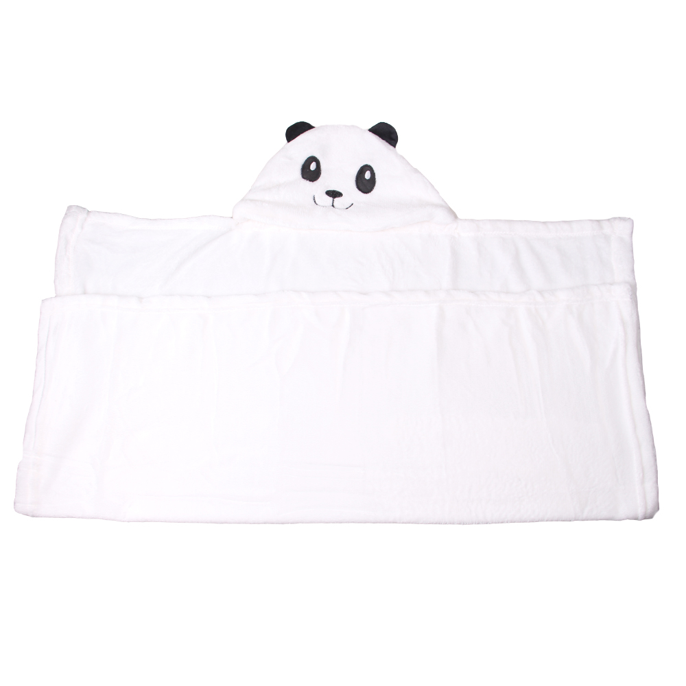 Dětská deka Happy Baby bílá – panda - náhled 2