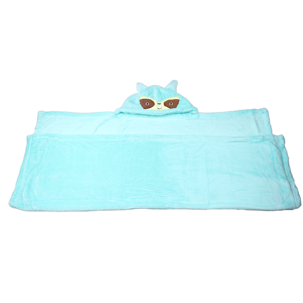 Dětská deka Happy Baby modrá – lemur - náhled 3