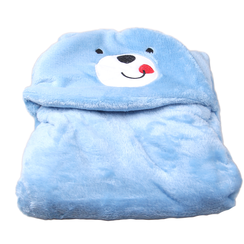 Dětská deka Happy Baby modrá – medvídek - náhled 1