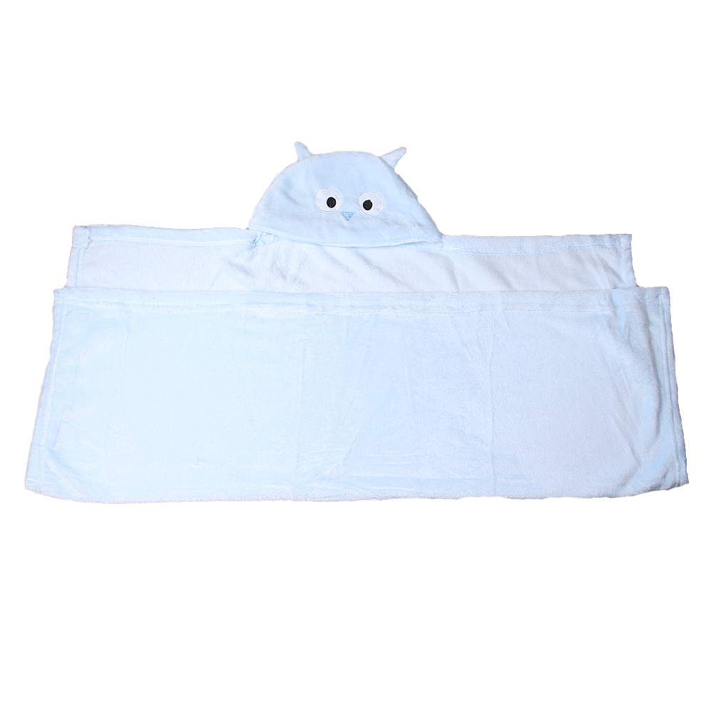 Dětská deka Happy Baby modrá – sova - náhled 2