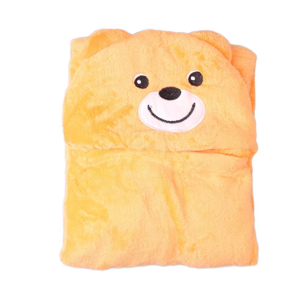 Dětská deka Happy Baby oranžová – medvídek - náhled 1