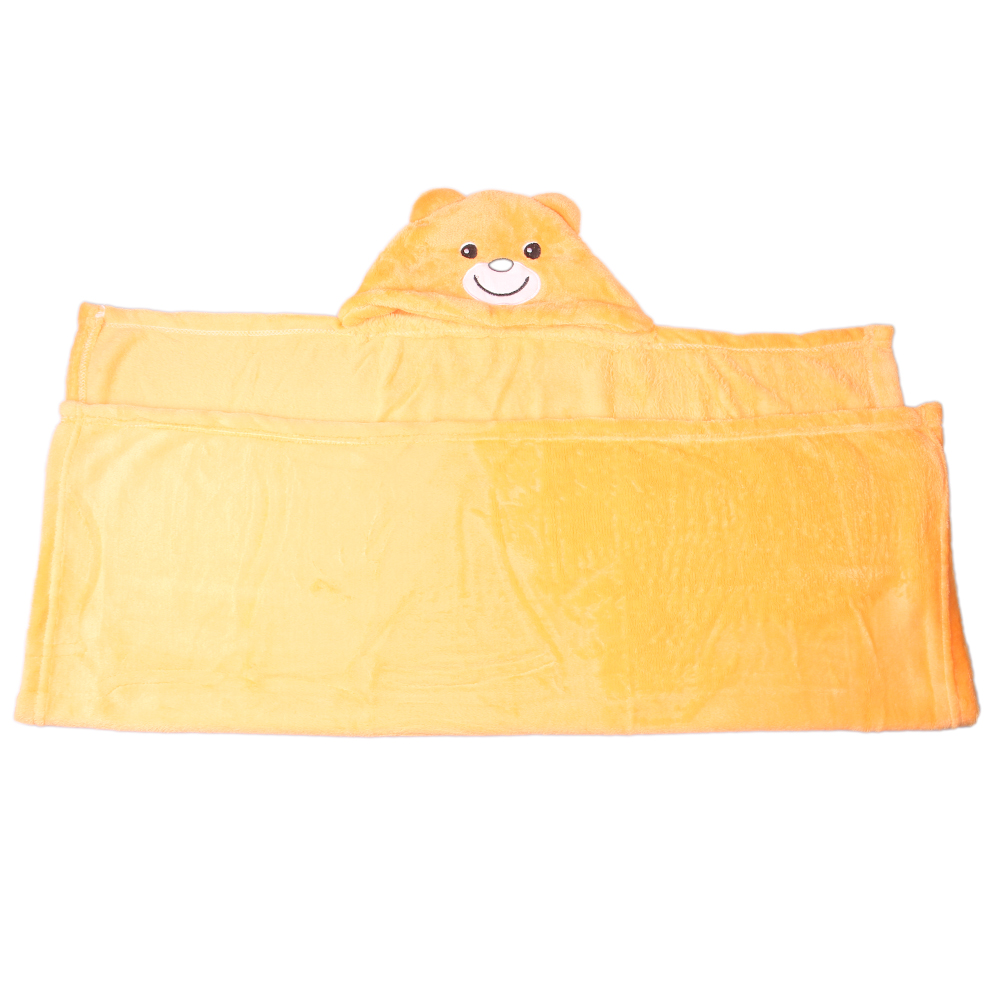 Dětská deka Happy Baby oranžová – medvídek - náhled 2