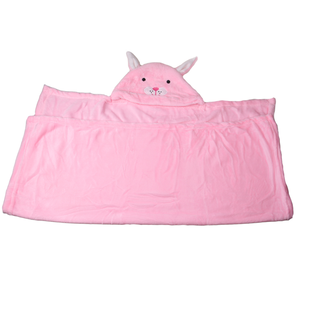 Dětská deka Happy Baby růžová – králíček - náhled 3