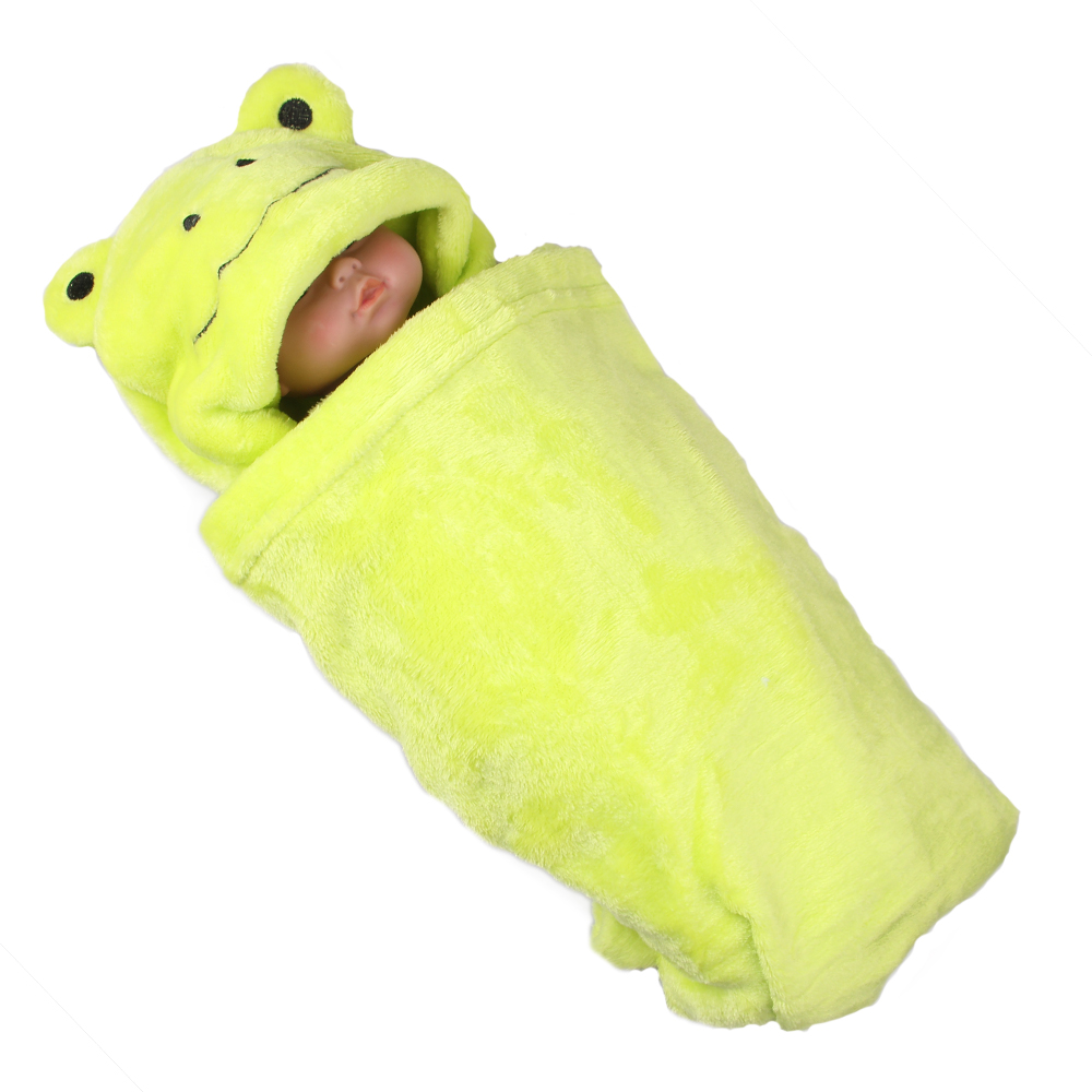 Dětská deka Happy Baby zelená – žabička - náhled 3