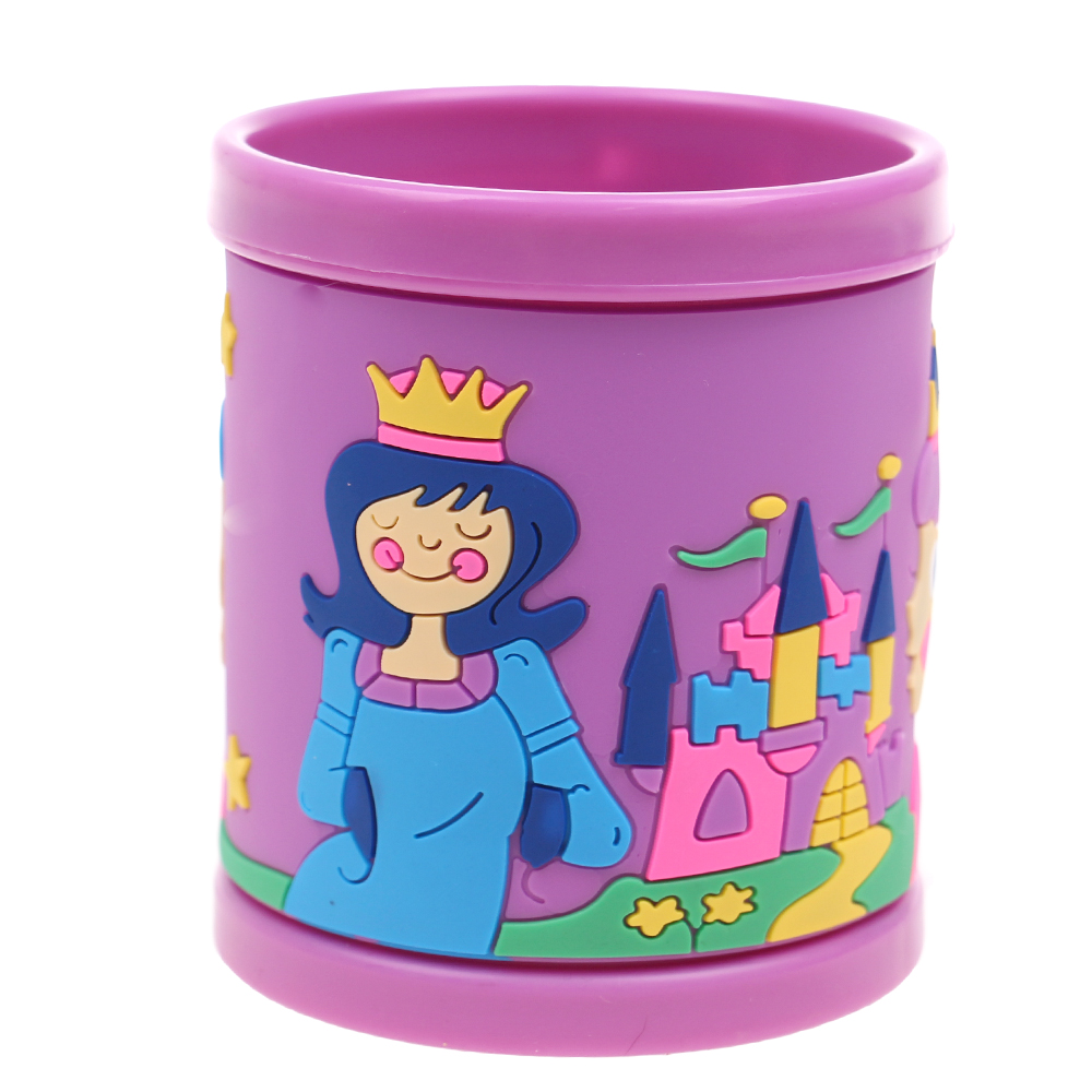 Hrnek dětský plastový (fialový královna) - náhled 1