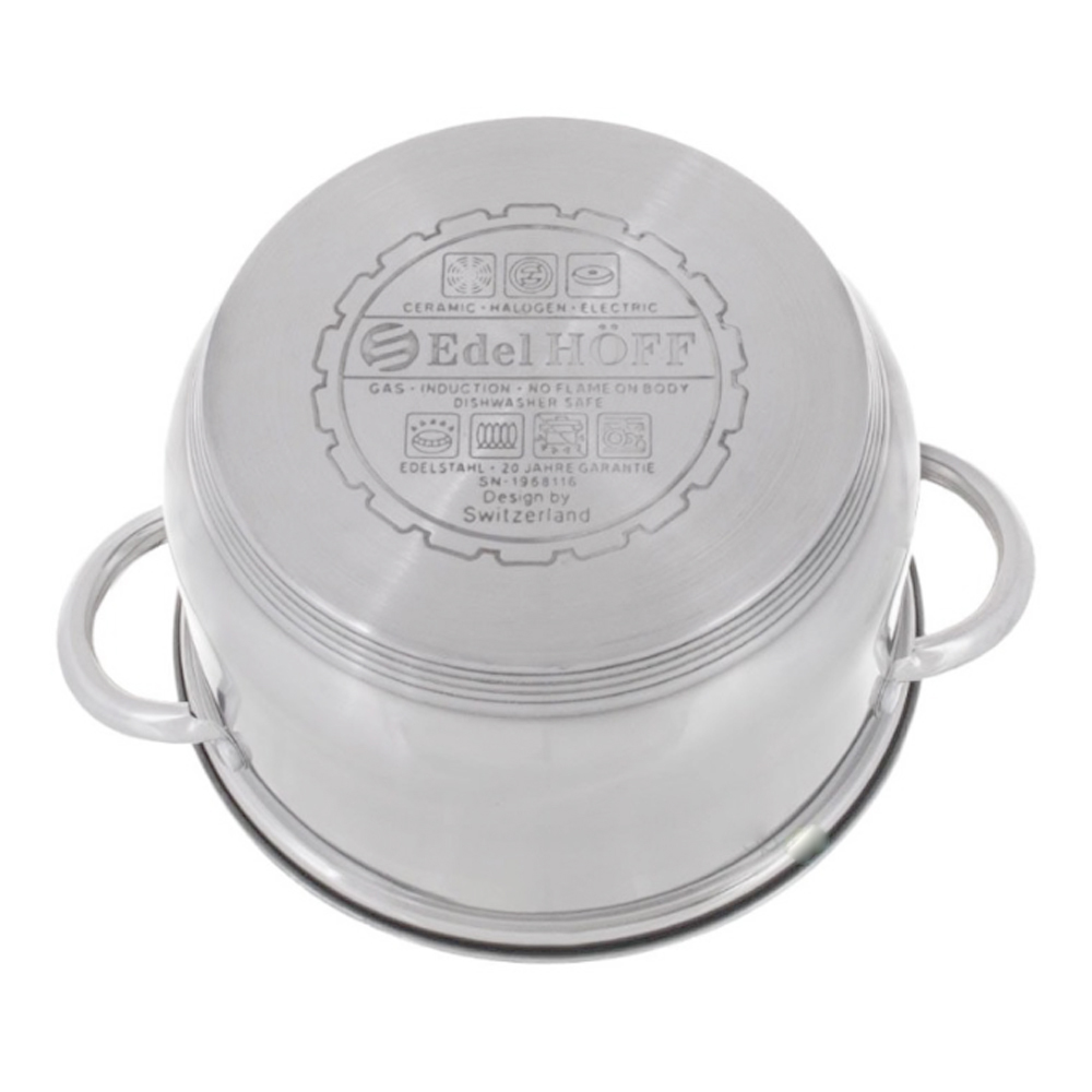 12-dílná sada hrnců z nerezové oceli EH-9013 - náhled 2