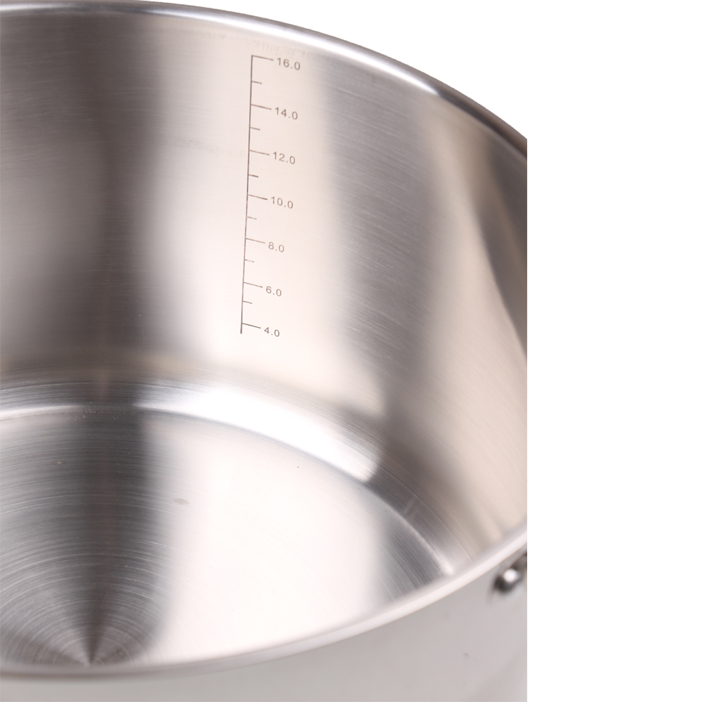 Hrnec s poklicí z nerezové oceli 17,7 l - náhled 2