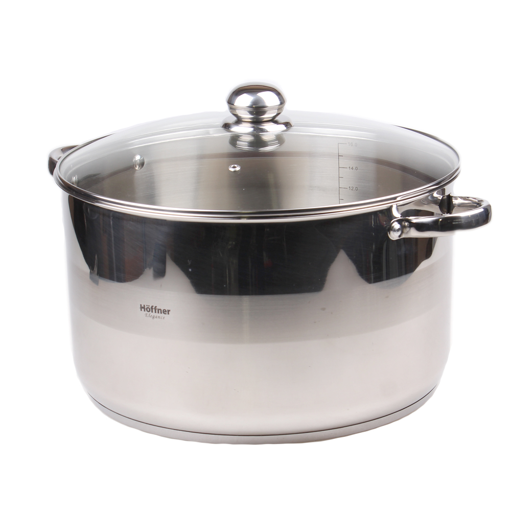 Hrnec s poklicí z nerezové oceli 17,7 l - náhled 3