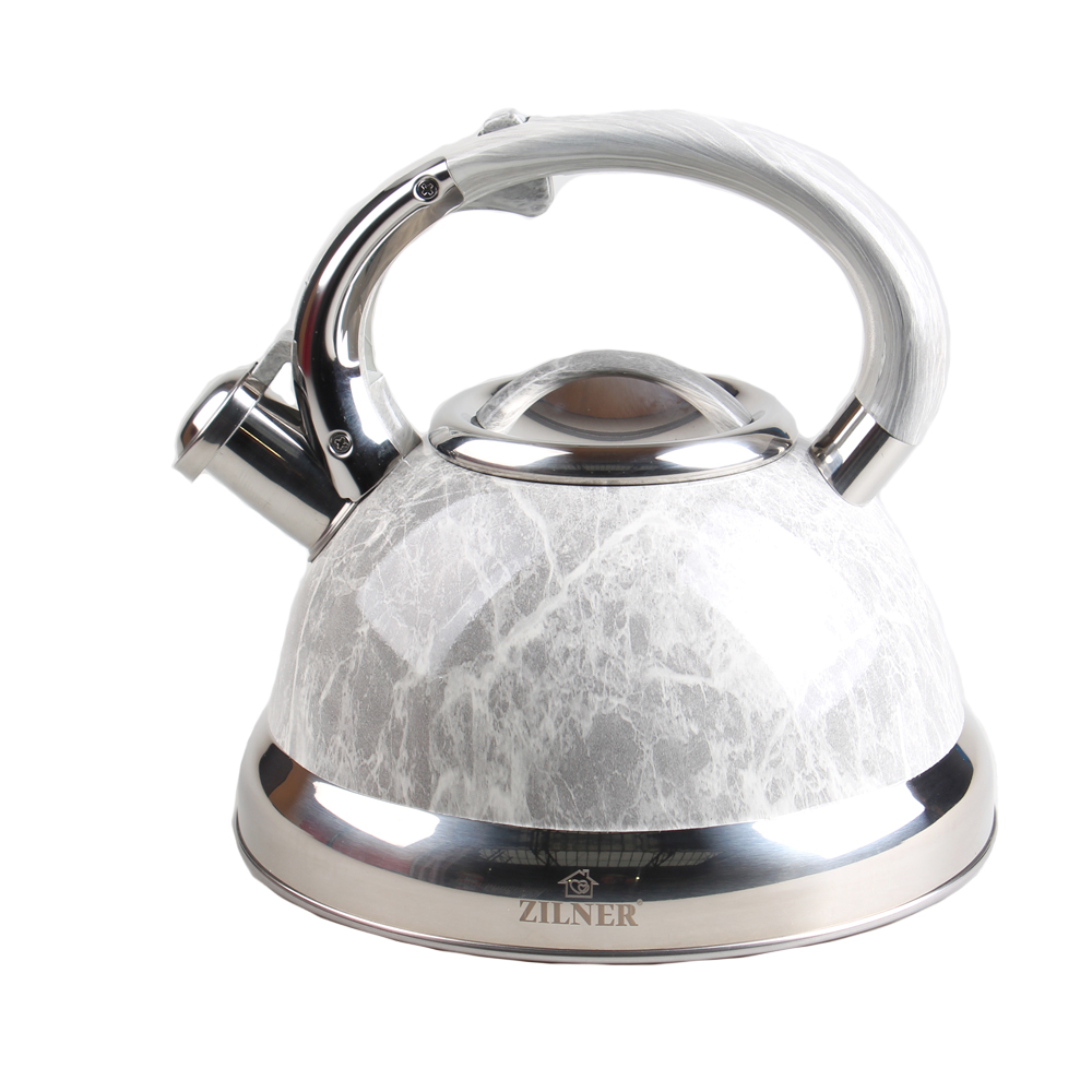 Kovová konvice 3l šedý mramor - náhled 1