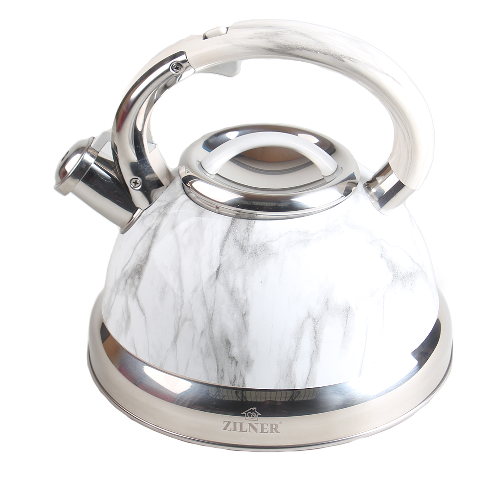 Kovová konvice 3l bílý mramor - náhled 1