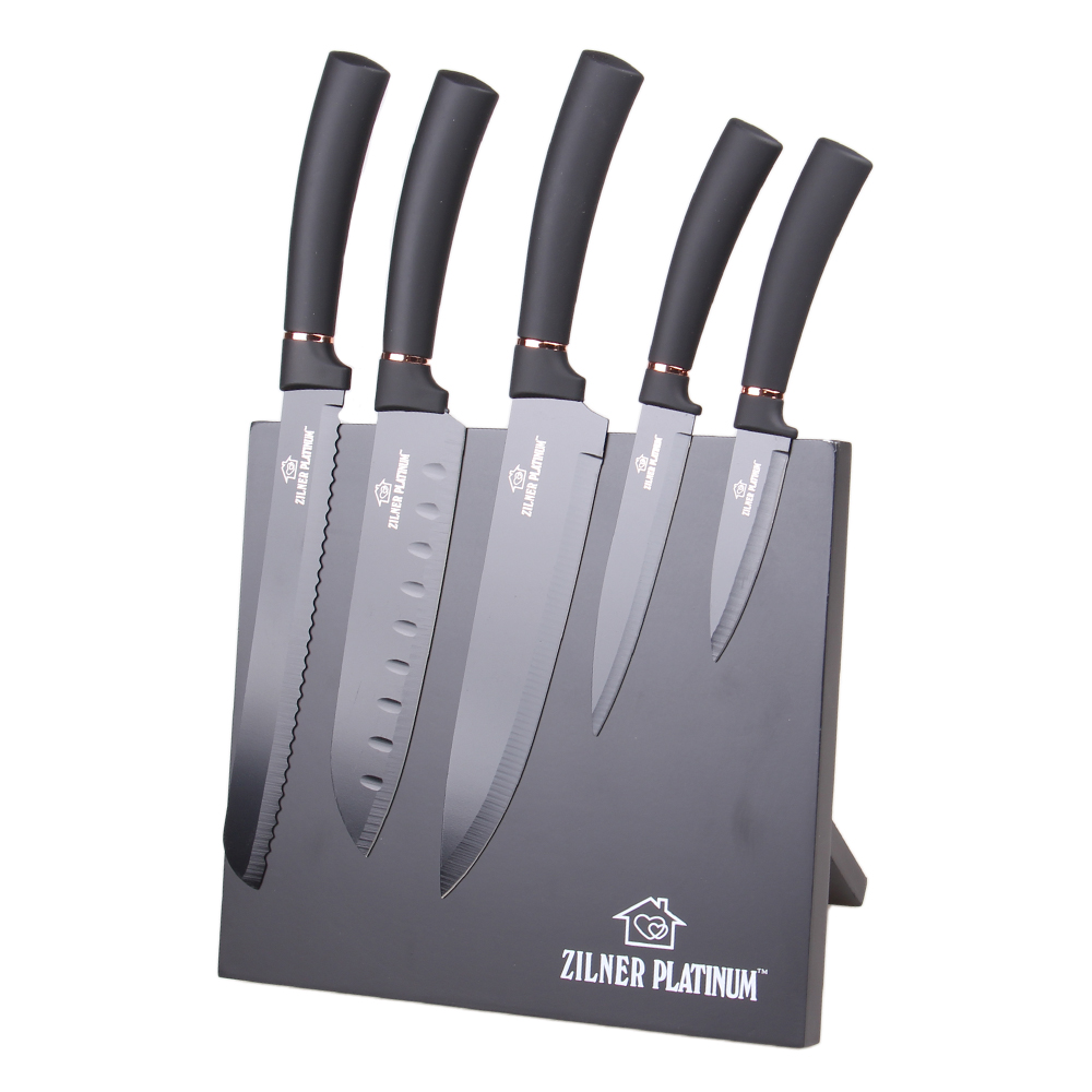 Sada nožů s magnetickým stojanem ZL-5116 - náhled 3