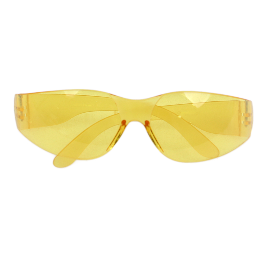 Plastové sluneční brýle č.1 - žluté - náhled 3