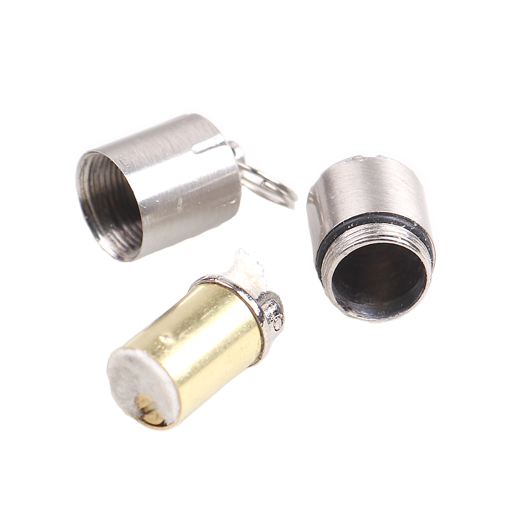 Mini benzínový zapalovač stříbrný - náhled 4