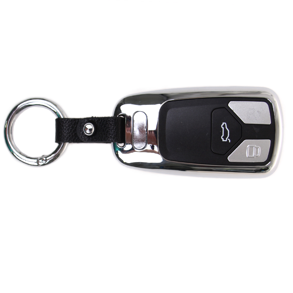 USB zapalovač klíč od auta stříbrný - náhled 1