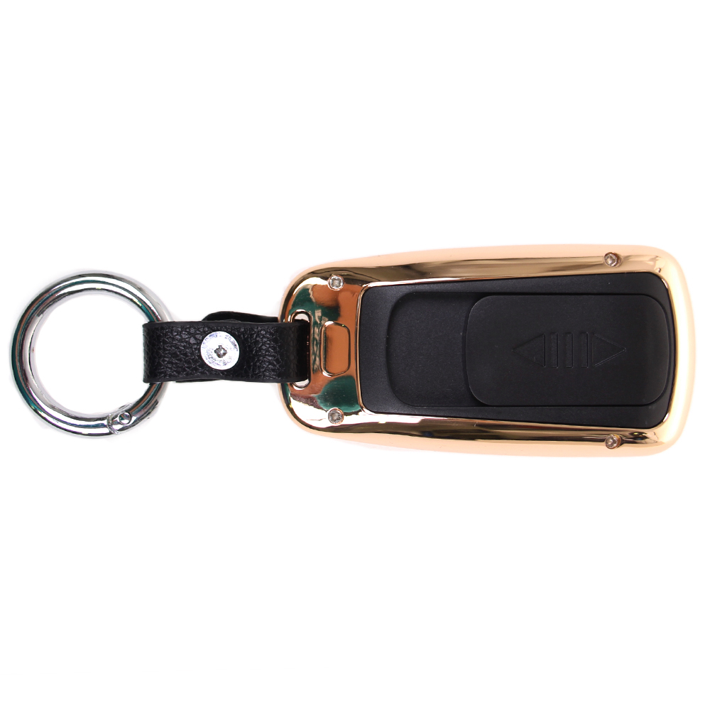 USB zapalovač klíč od auta zlatý - náhled 1
