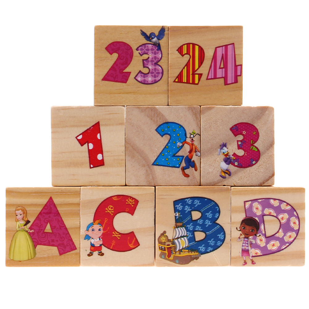 Dětské kostky s čísly a písmeny - náhled 1
