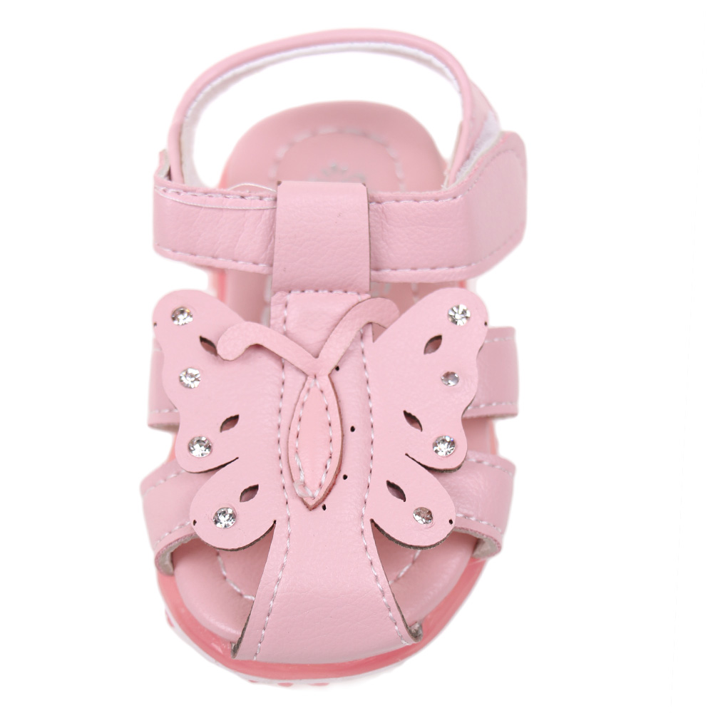 Dětské sandálky blikající růžové vel.21 - náhled 3