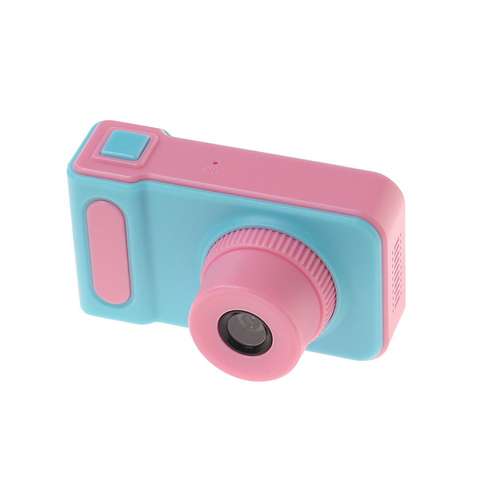 Dětský digitální mini fotoaparát s kamerou růžovo-modrý - náhled 4