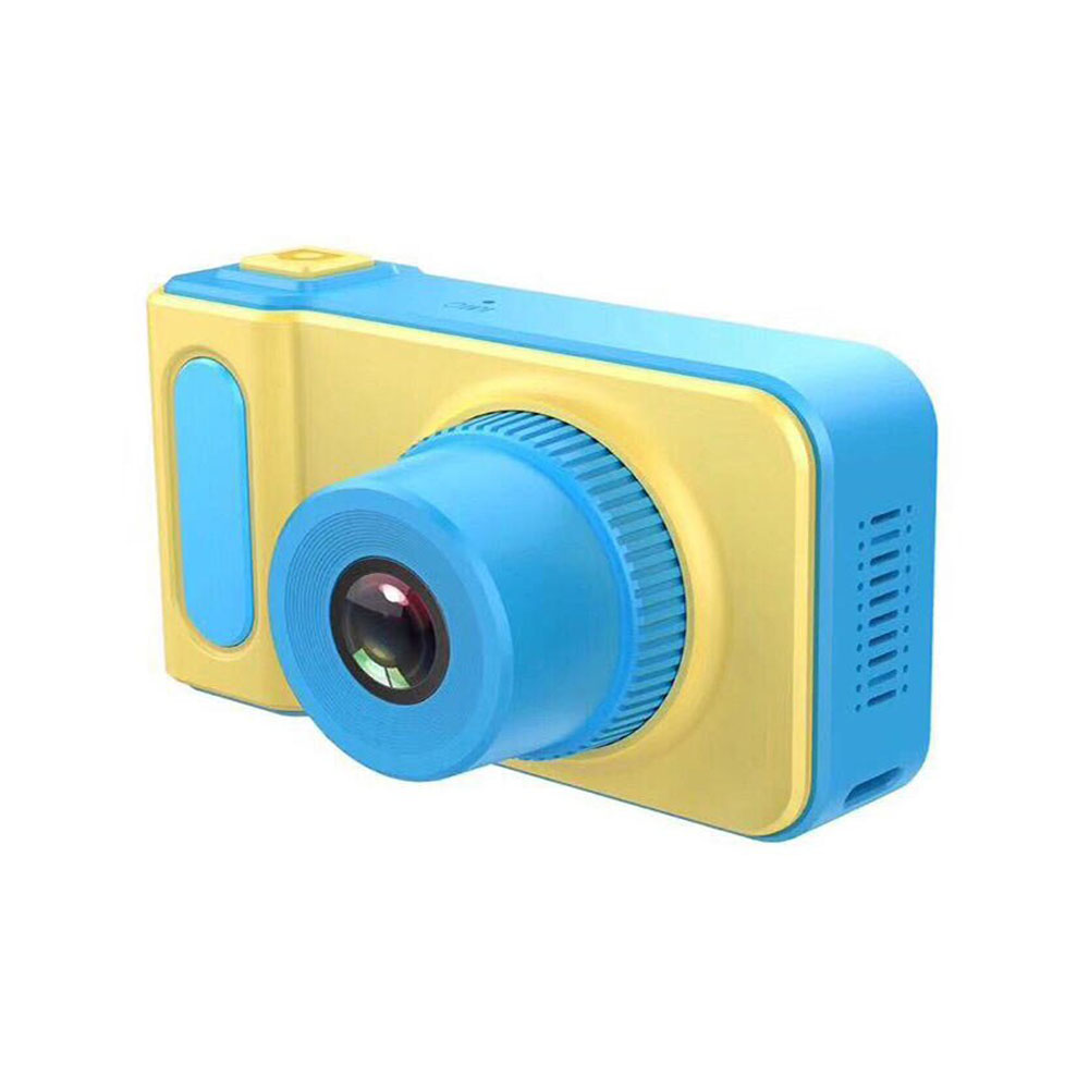Dětský digitální mini fotoaparát s kamerou modrý - náhled 2