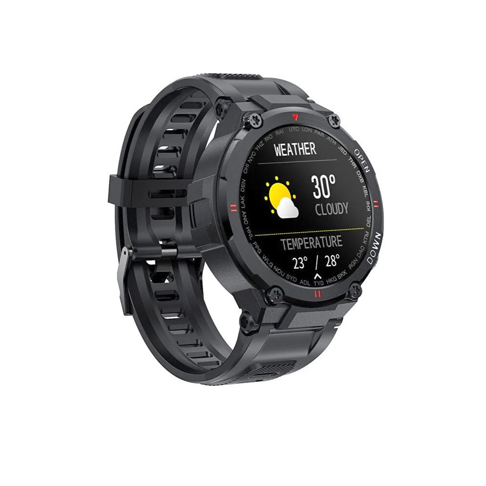 Chytré hodinky Smart Watch W22G černé - náhled 3