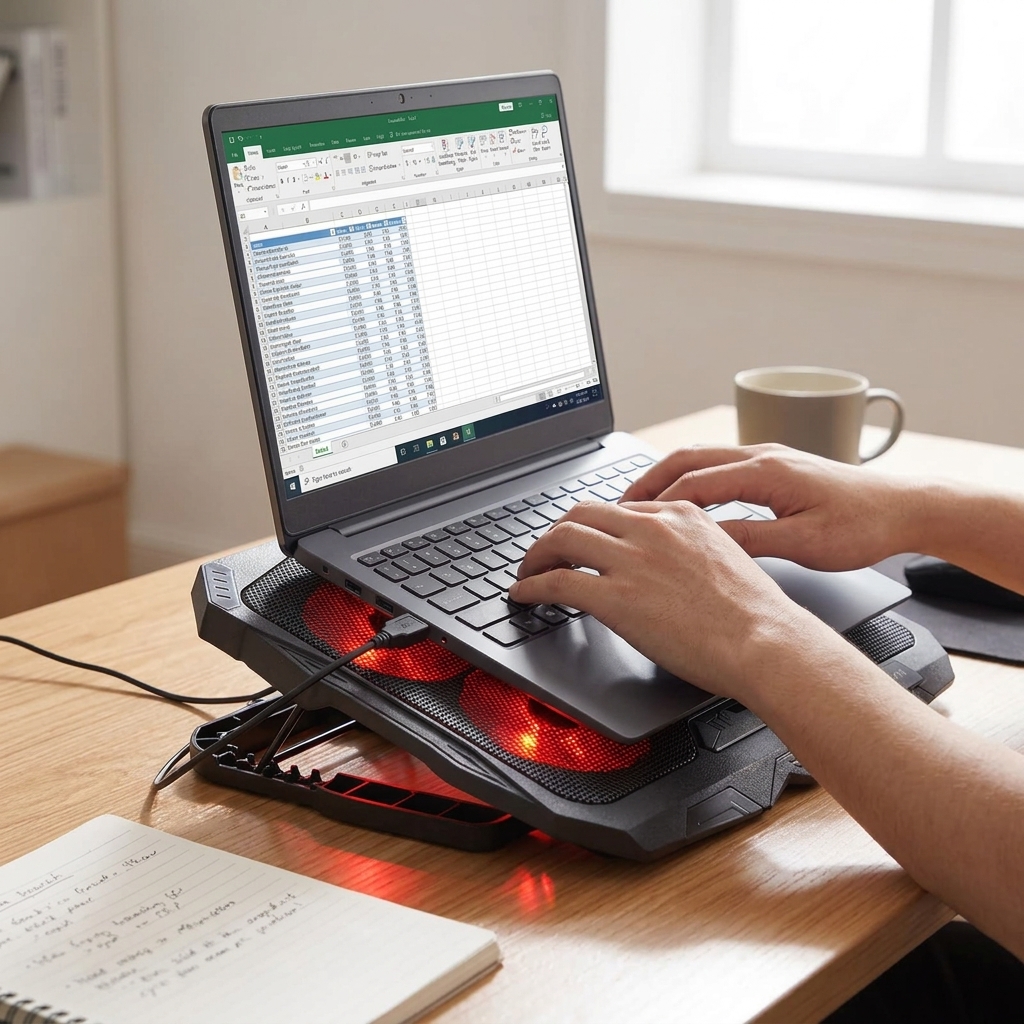 Chladicí podložka pod notebook 15″ S18 - náhled 6