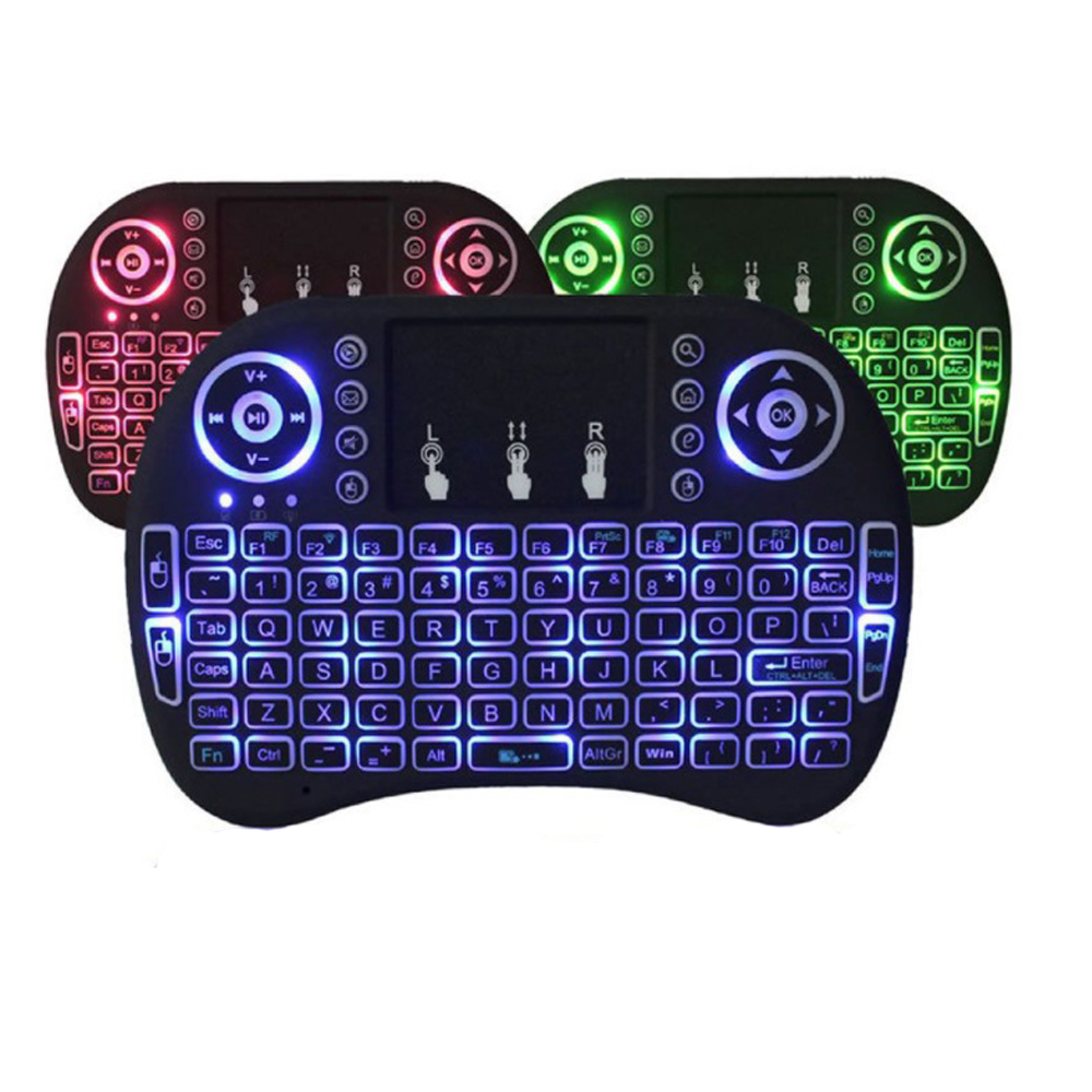 Mini podsvícená klávesnice RGB - náhled 1