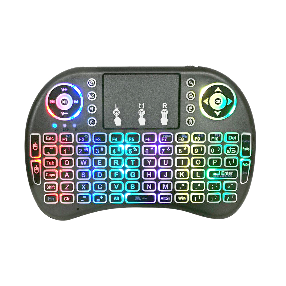 Mini podsvícená klávesnice RGB - náhled 7