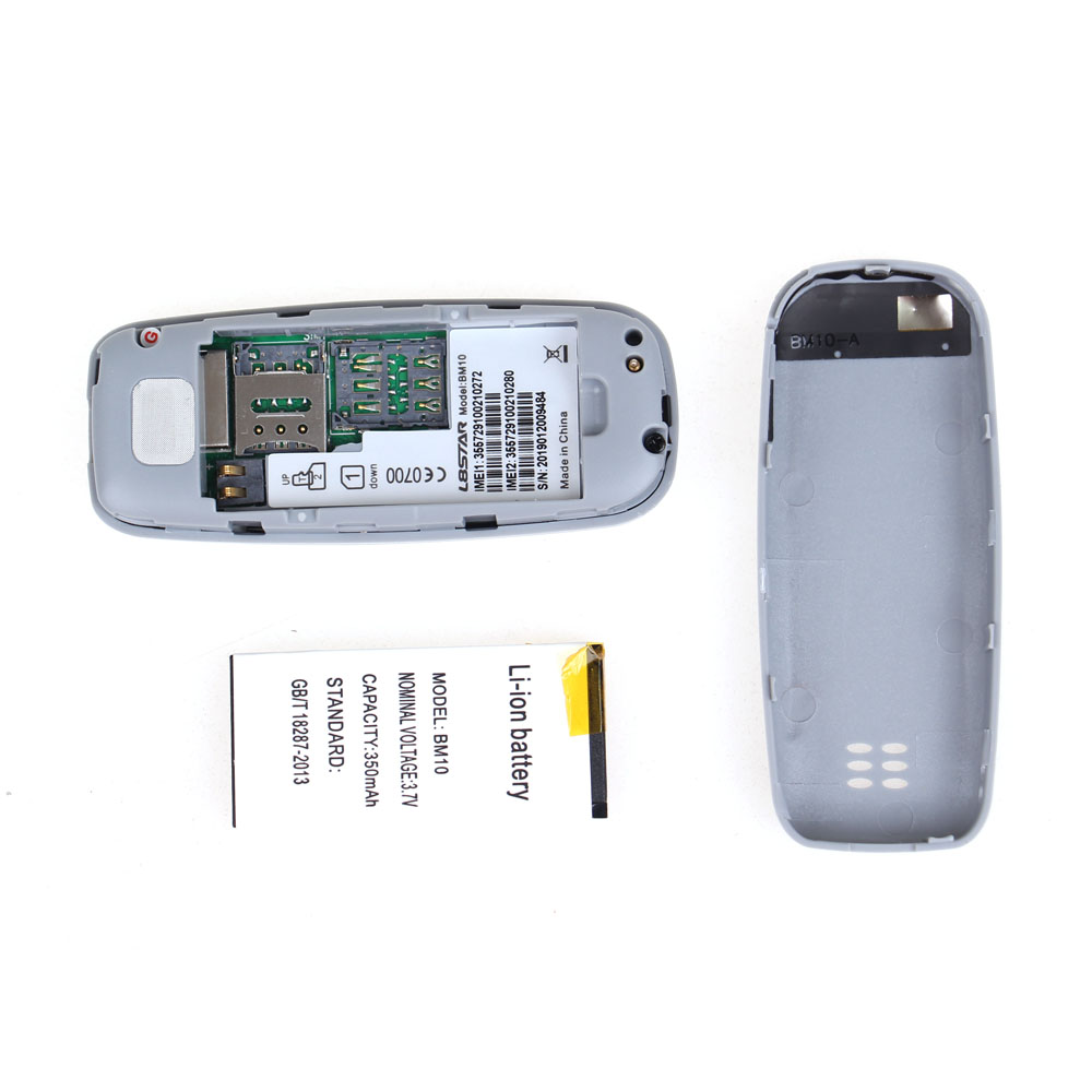 Mobilní telefon miniaturní BM10 - náhled 5