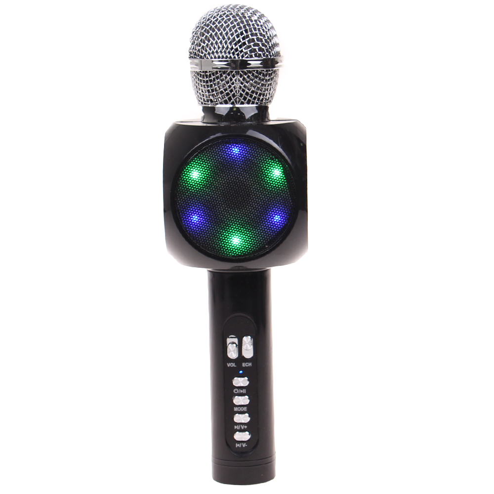 Karaoke mikrofon WS-1816 černý - náhled 2