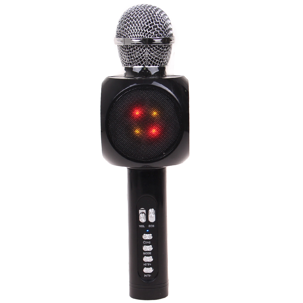 Karaoke mikrofon WS-1816 černý - náhled 3