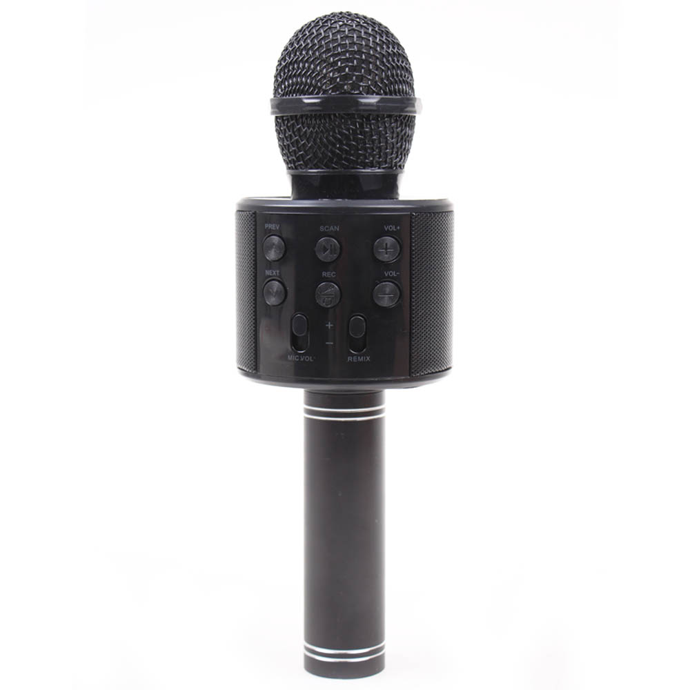Karaoke mikrofon WS-858 černý - náhled 3