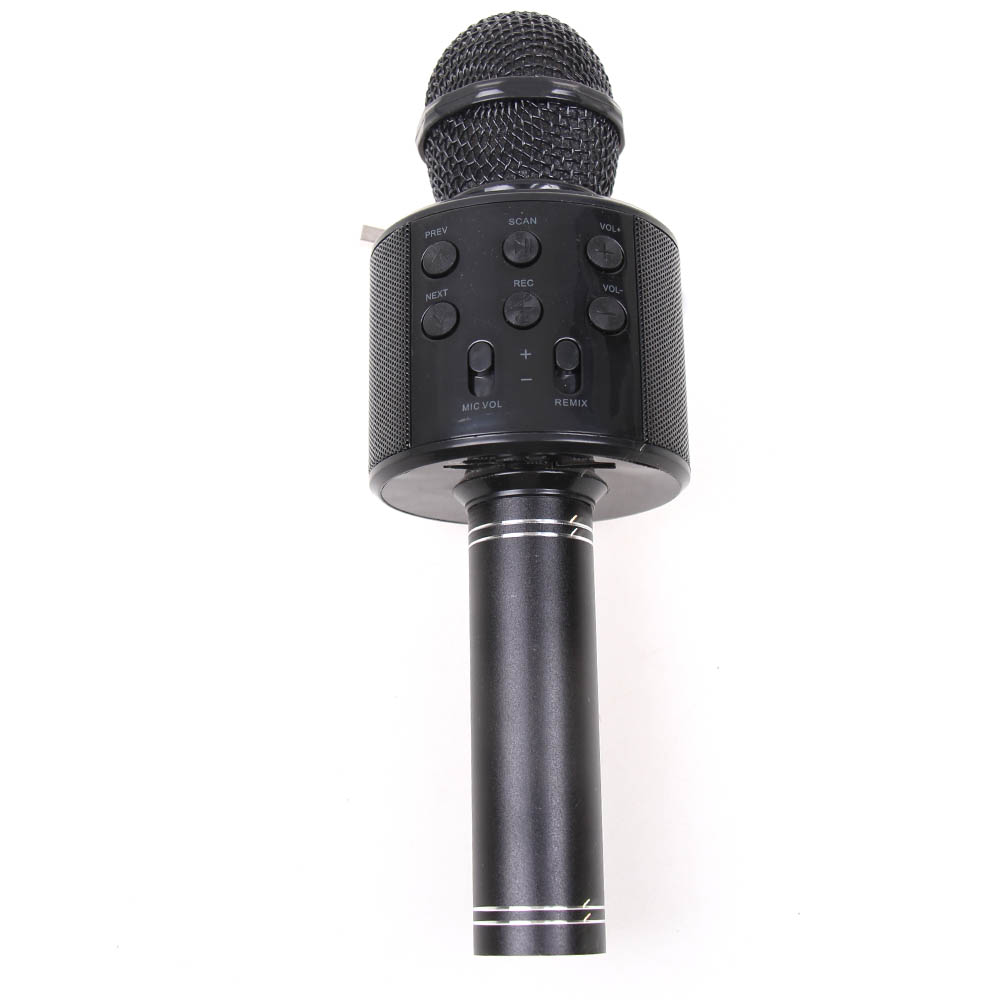 Karaoke mikrofon WS-858 černý - náhled 5