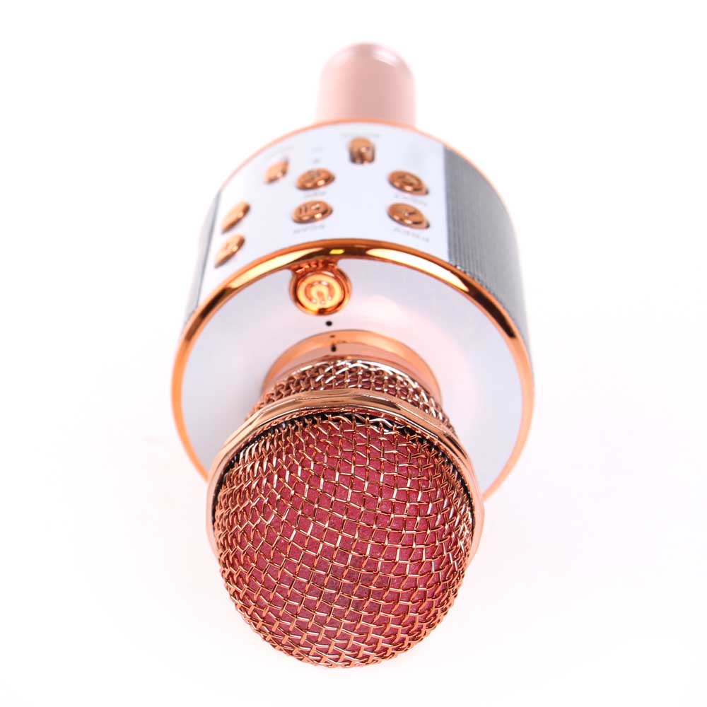 Karaoke mikrofon WS-858 rosegold - náhled 2