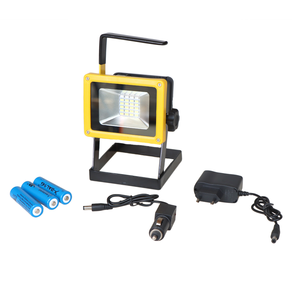 LED Reflektor 100W malý + dobíjecí baterie - náhled 1