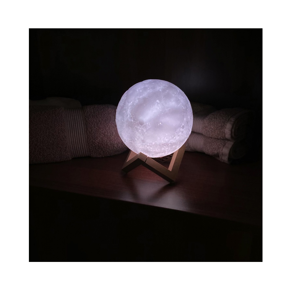 LED lampička ve tvaru měsíce - náhled 3
