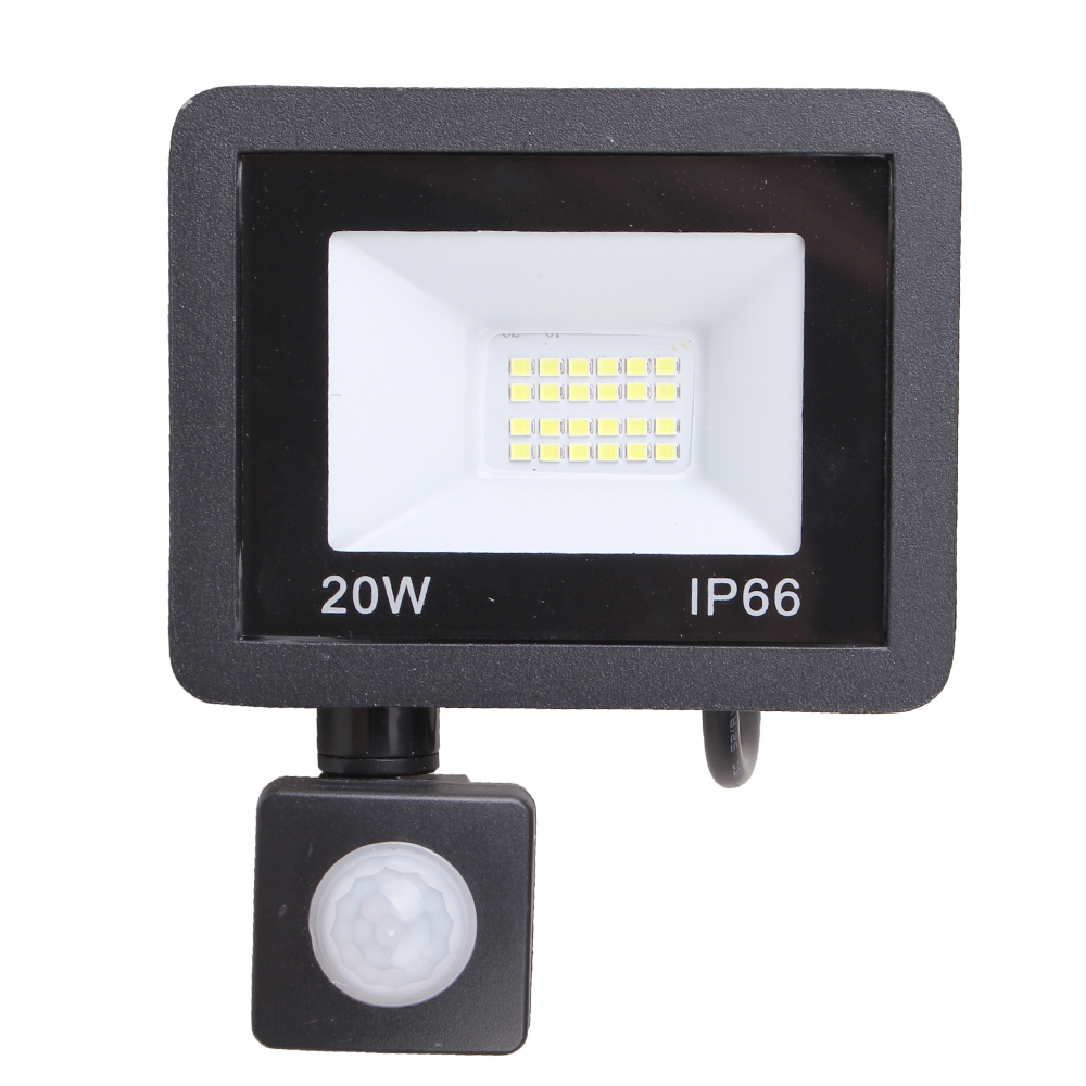 LED reflektor s pohybovým čidlem 20 W IP66 - náhled 1
