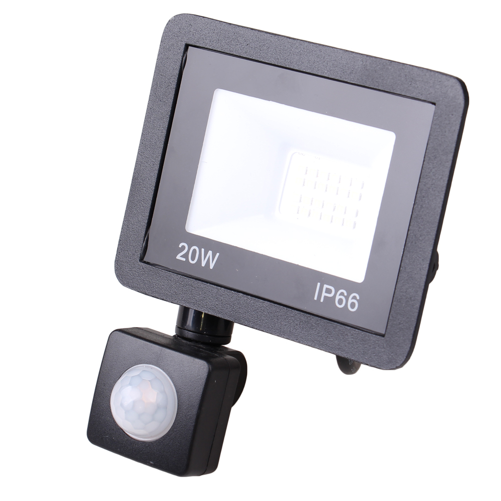 LED reflektor s pohybovým čidlem 20 W IP66 - náhled 3