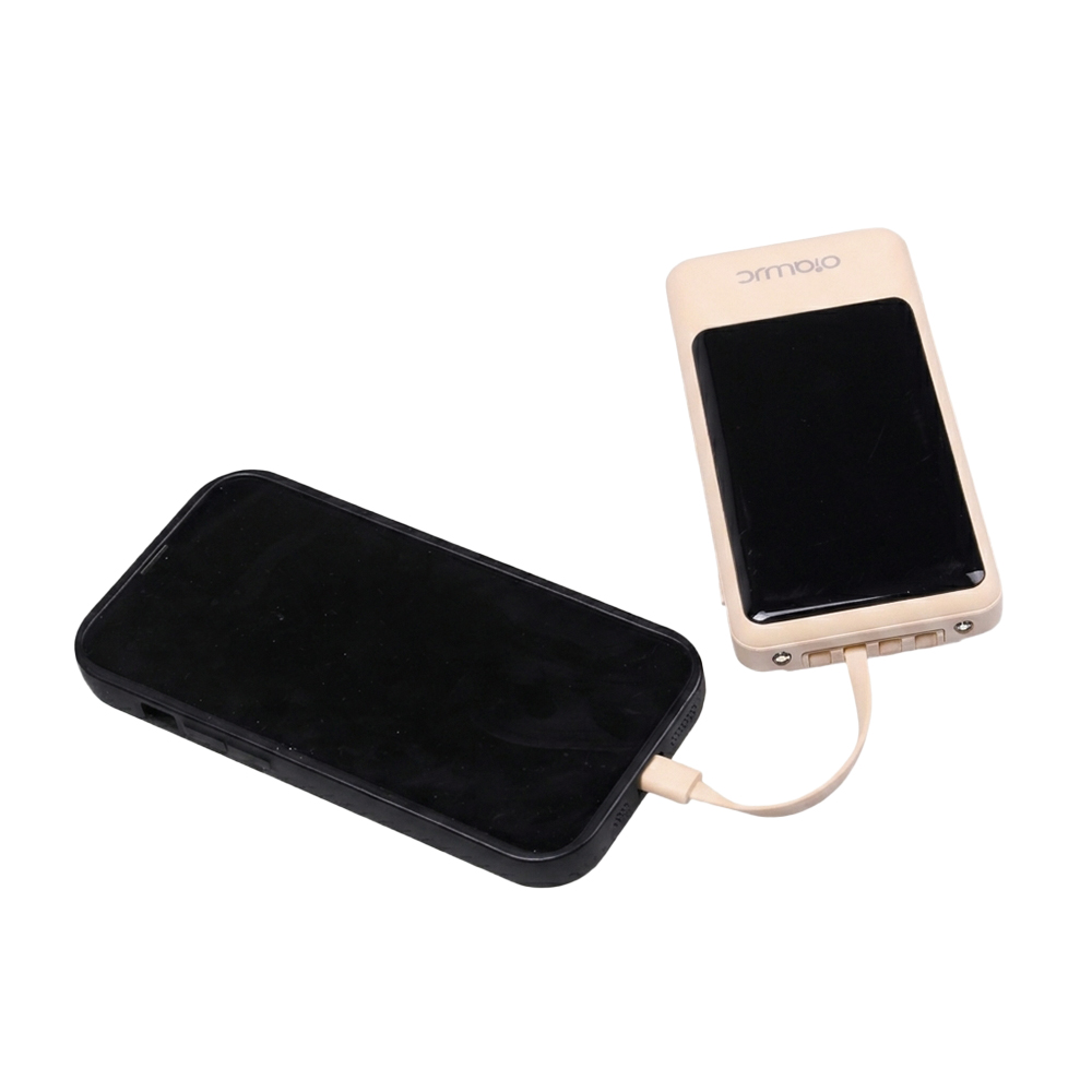 Powerbanka se svítilnou 4v1 20 000 mAh růžová - náhled 4